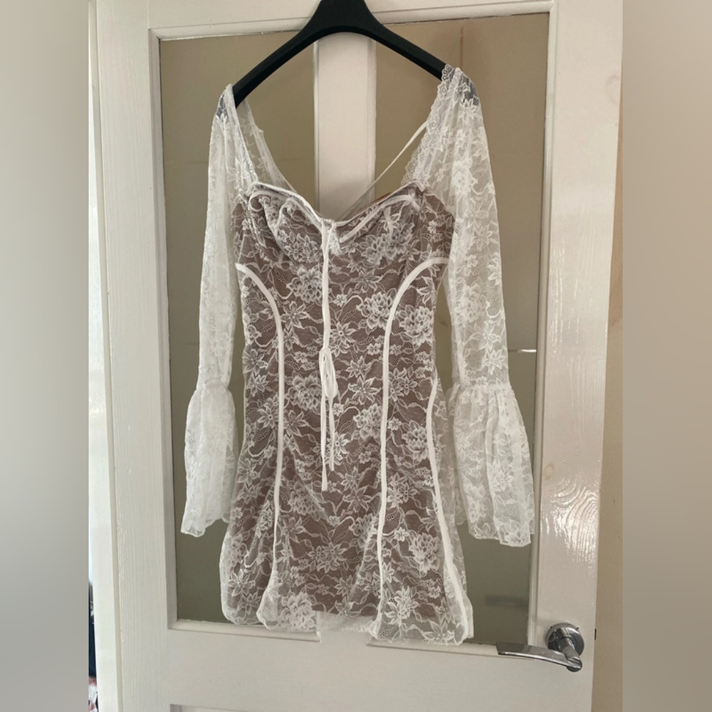 Cream dress